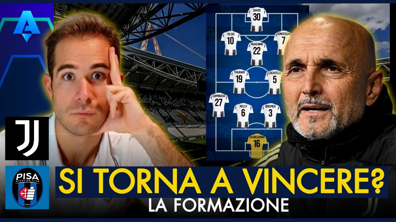 SPALLETTI HA DECISO, C’È LA DATA PER IL RINNOVO | JUVENTUS PISA LA FORMAZIONE | VLAHOVIC AI BOX