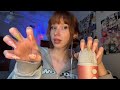 ASMR ☆ Bare Mic Scratching/Tapping w/ Fast Nail Sounds, Mouth Sounds + Hand Movements