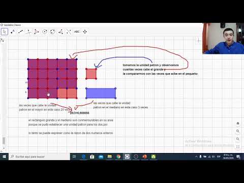 explicación mediciones conmensurables e inconmensurables YouTube
