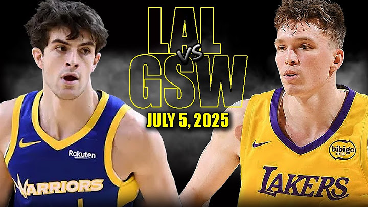 Los Angeles Lakers vs Golden State Warriors Full Game Highlights - July 5, 2025 | NBA Summer League