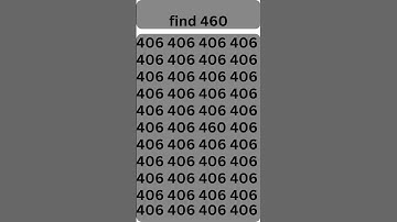 find 460 only super smart can detect..#shortsfeed #maths #phonkagressive #shortsviral #phonk