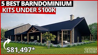 Top 5 Prefab Barndominium Homes Under 100K in 2025