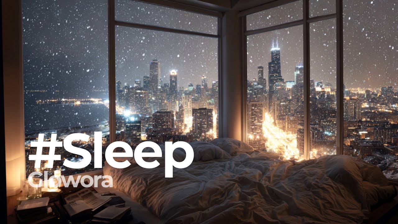 Почему снежные городские ночи такие тихие? ❄️🌌 | 2.5Hz Delta + 432Hz & 528Hz Sleep Music