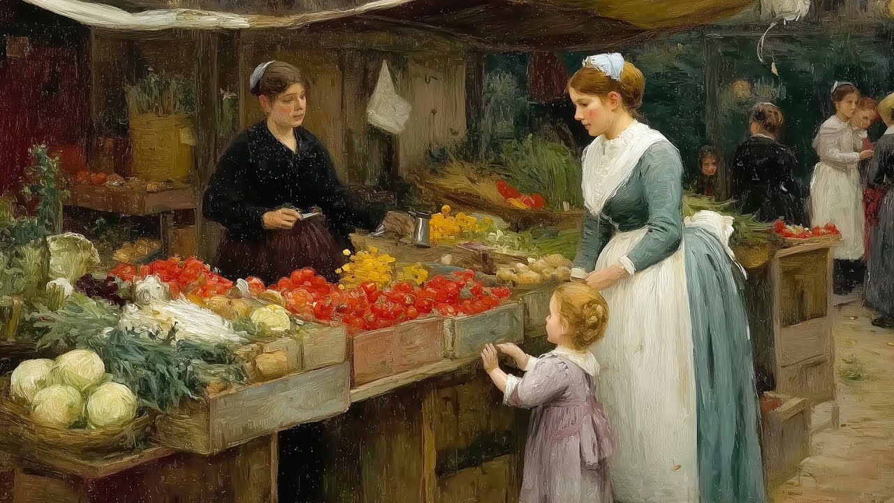 Slow Walk Through an Old French Village 🏡 Gentle French Instrumental Music for Relaxation