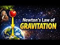 Gravitational Force Explained in Simple Words | Newton’s Law of Gravitation | all competitive exams 
