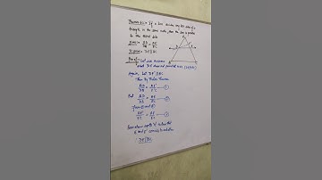 Converse of Thales theorem