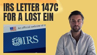 I Lost my EIN?  Call the IRS for 147C Letter