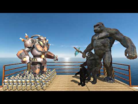 Kong Evolution Boxing Ring Challenge | Ghor Hammer Team vs Kong Team - ARBS