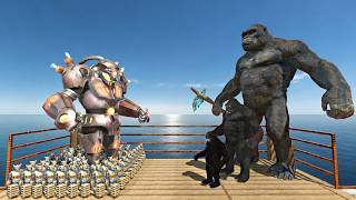 Kong Evolution Boxing Ring Challenge | Ghor Hammer Team vs Kong Team - ARBS