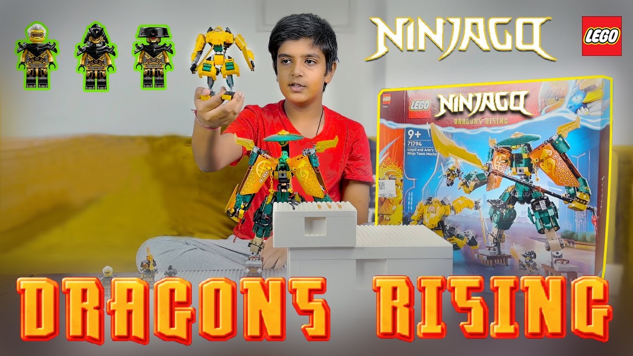 🐉 NINJAGO®: Dragons Rising - A Thrilling Chapter 📜 (71794)