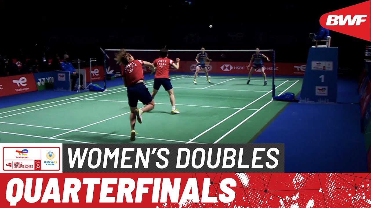 TotalEnergies BWF World Championships 2021 | Chen/Jia (CHN) [1] vs Matsuyama/Shida (JPN) [7] | QF