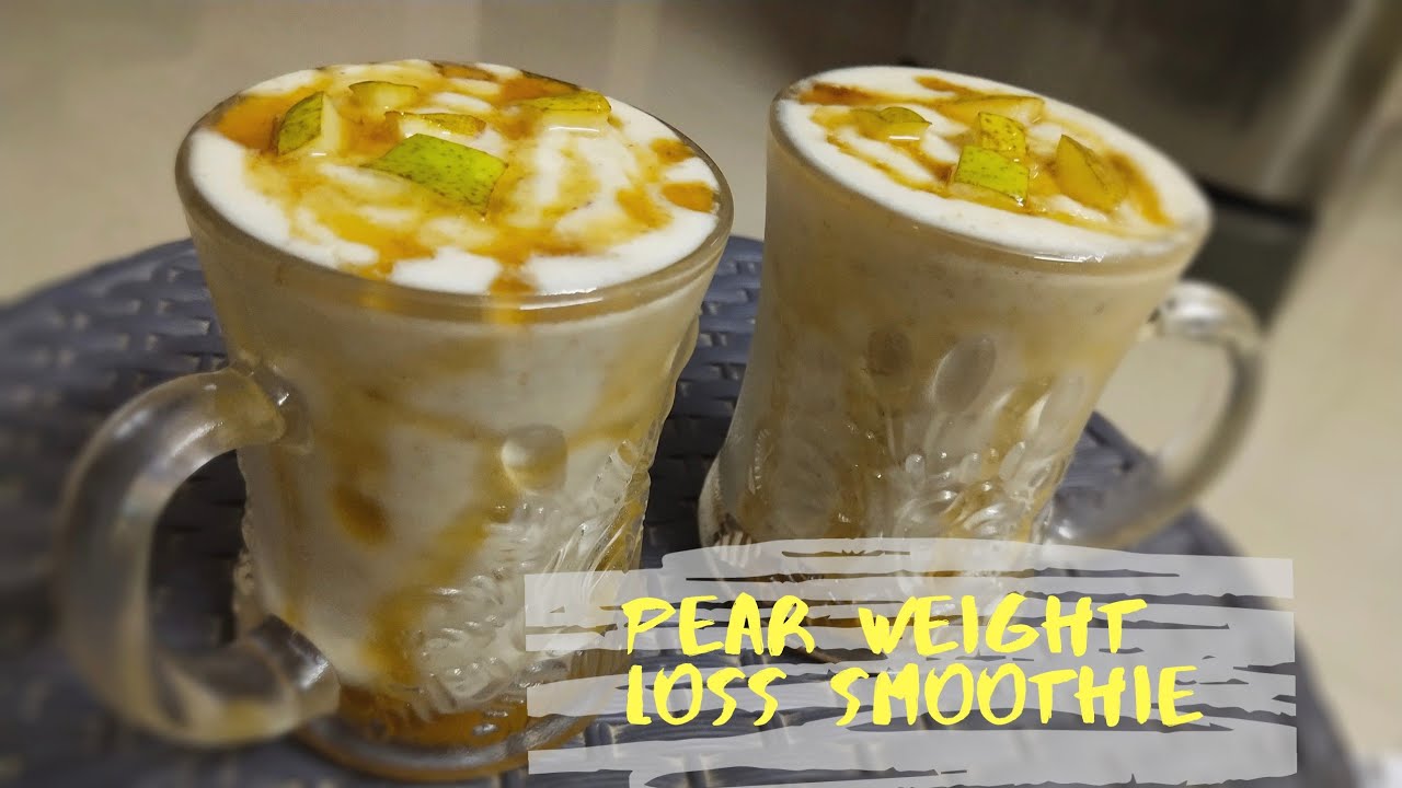 Pears Oats Cinnamon Smoothie WeightLoss Breakfast How To Make Healthy Oatmeal Smoothie At