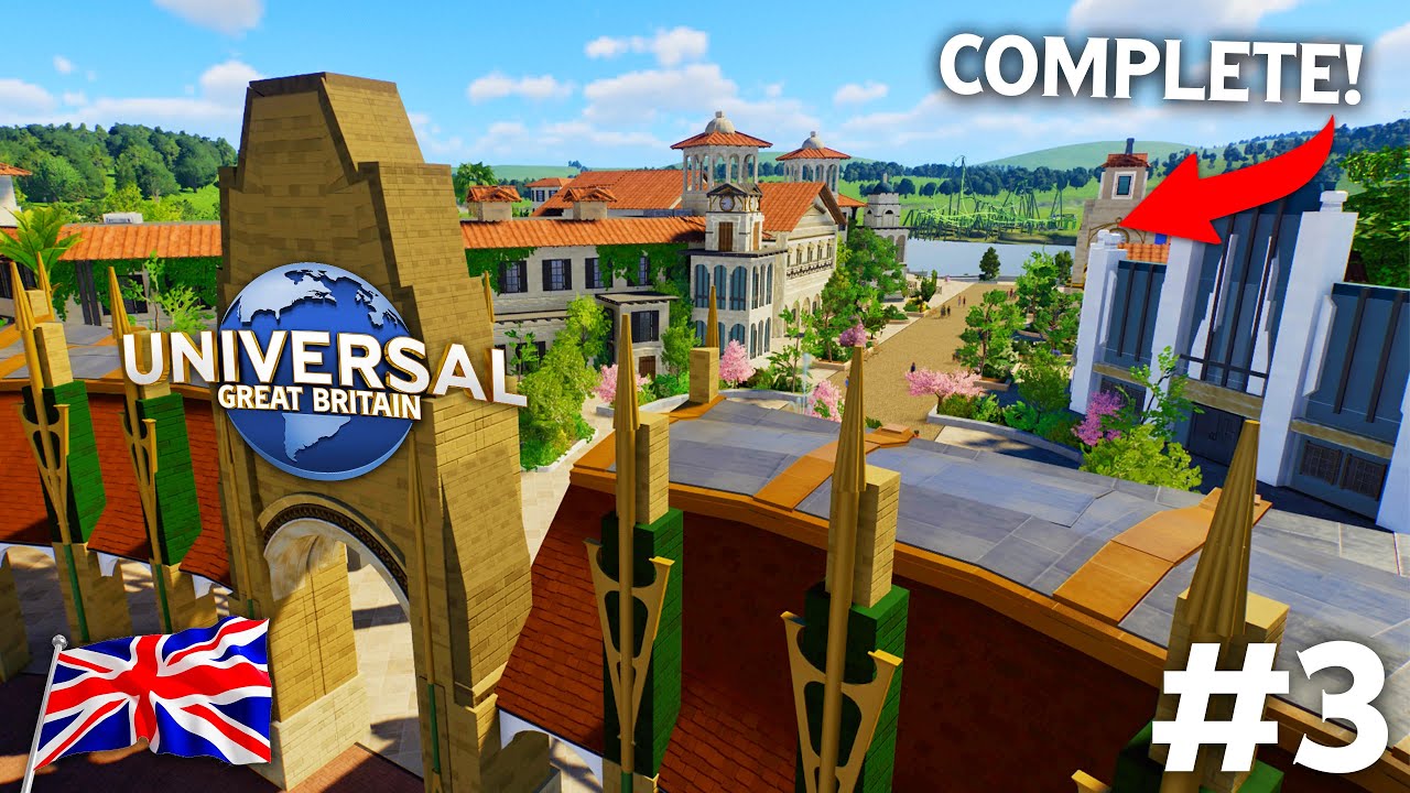 Universal Studios UK Recreation Entrance COMPLETE!!
