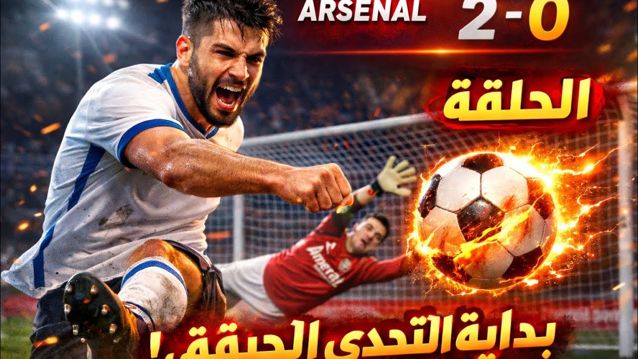 بدايه التحدي الحقيقي فوز على ارسنال شوفوا ايش صار 🔥💯🥅⚽/(دريم ليج سوكر#2