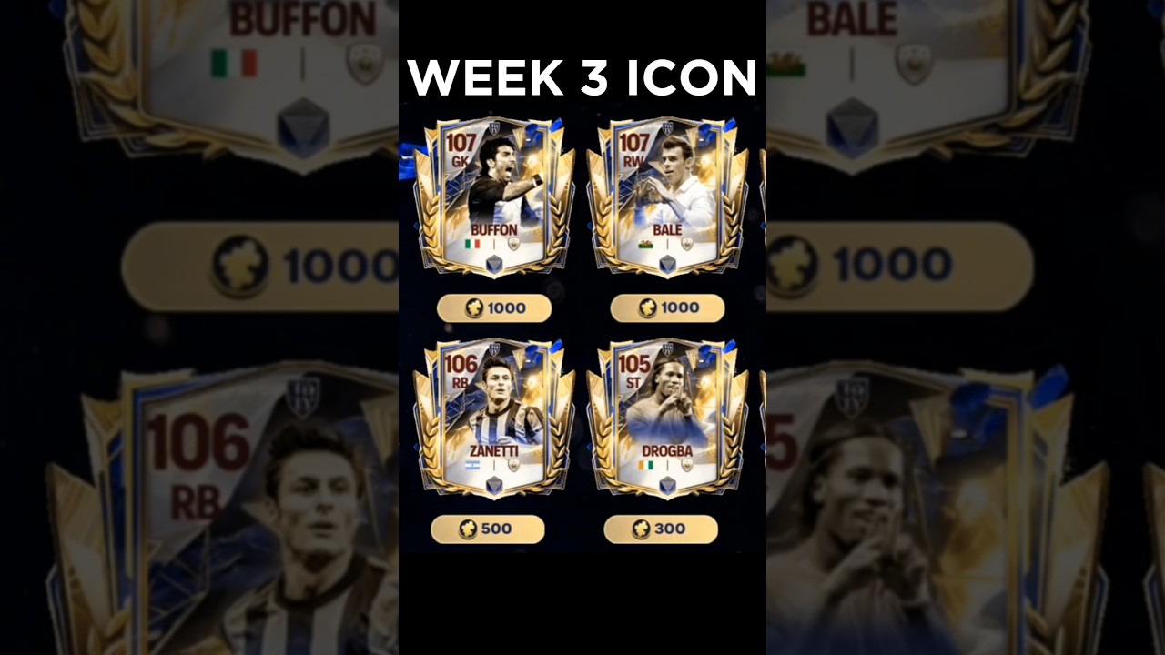 TOTY Week 3 Icons (Confirmed)✅ 