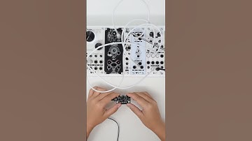 When motion meets modulation, what happens when an accelerometer talks to a VCF? #synth #sound 🤖💡