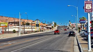 Driving Route 66 Thru Downtown Barstow