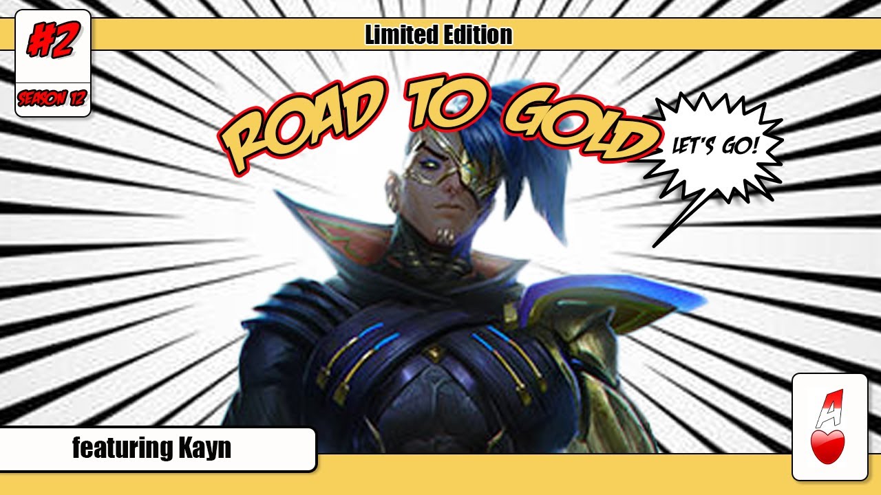 Red Kayn Jungle Season 12 - Road To Gold - Episode 2 - League of Legends