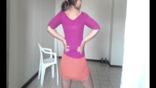 girl shaking to shake uwku by c2s ( latest naija music 2014 )