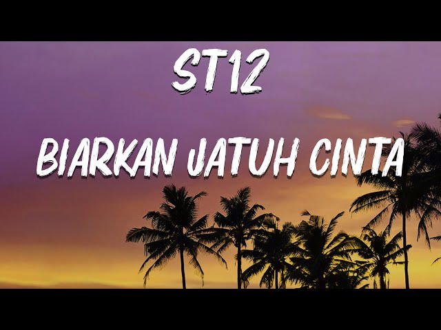 St12 - Biarkan jatuh cinta (Lyrics) class=