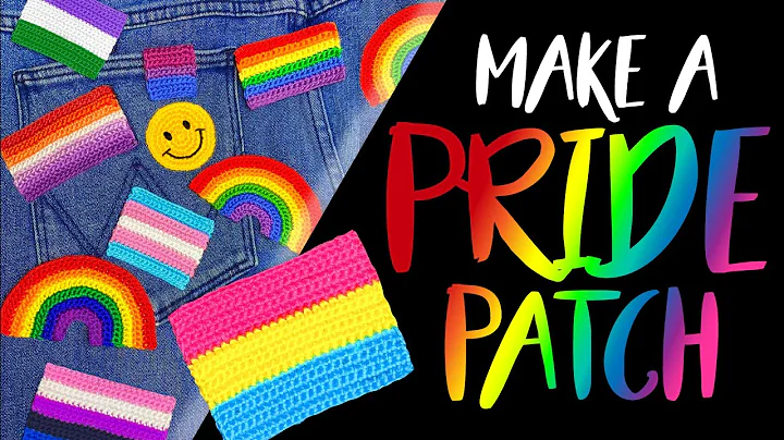 Easy Crochet Tutorial: DIY Iron-On Pride Patch