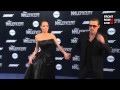 Angelina Jolie & Brad Pitt arrive at Maleficent Hollywood Premiere