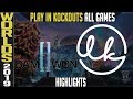 DWG vs LK Highlights ALL GAMES | Worlds 2019 Play In Knockout Stage | Damwon Gaming vs Lowkey Esport