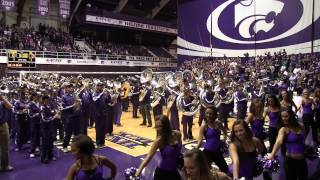 Kstate Marching Band Surprises Crowd At Ku Vs Ksu Volleyball Match