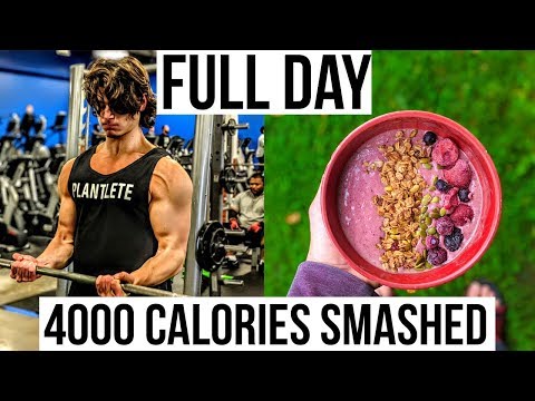 Vegan Bodybuilder Destroys Calories | Full Day Of Eating (Vegan Bodybuilding) Vegan Bodybuilder Destroys Calories | Full Day Of Eating (Vegan Bodybuilding)
