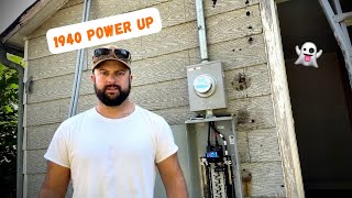 Can I tie my old electric service into my new one?