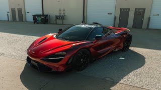 Match Highlights Best McLaren Color - Volcano Red