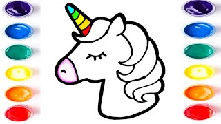 How To Draw A Unicorn Easy | Unicorn Drawing Easy step by step