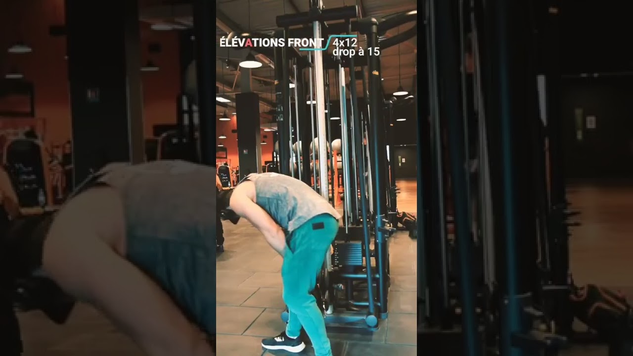 Séance épaules - 4 exercices