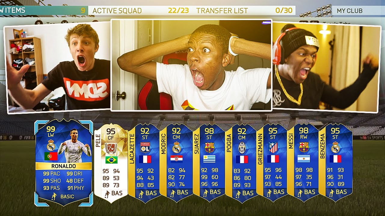 TOP 10 BEST TOTS PACKS EVER !!! FIFA 16