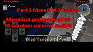 Aku Mencoba Memainkan Mcpe Tapi Toolbox Versi 0.14.3 (Minecraft Toolbox) Part 3