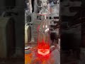 machine process for printing glass bottles #shorts