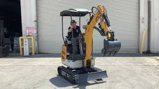 2025 CFG Industrial Gas Powered Mini Excavator XZ20R