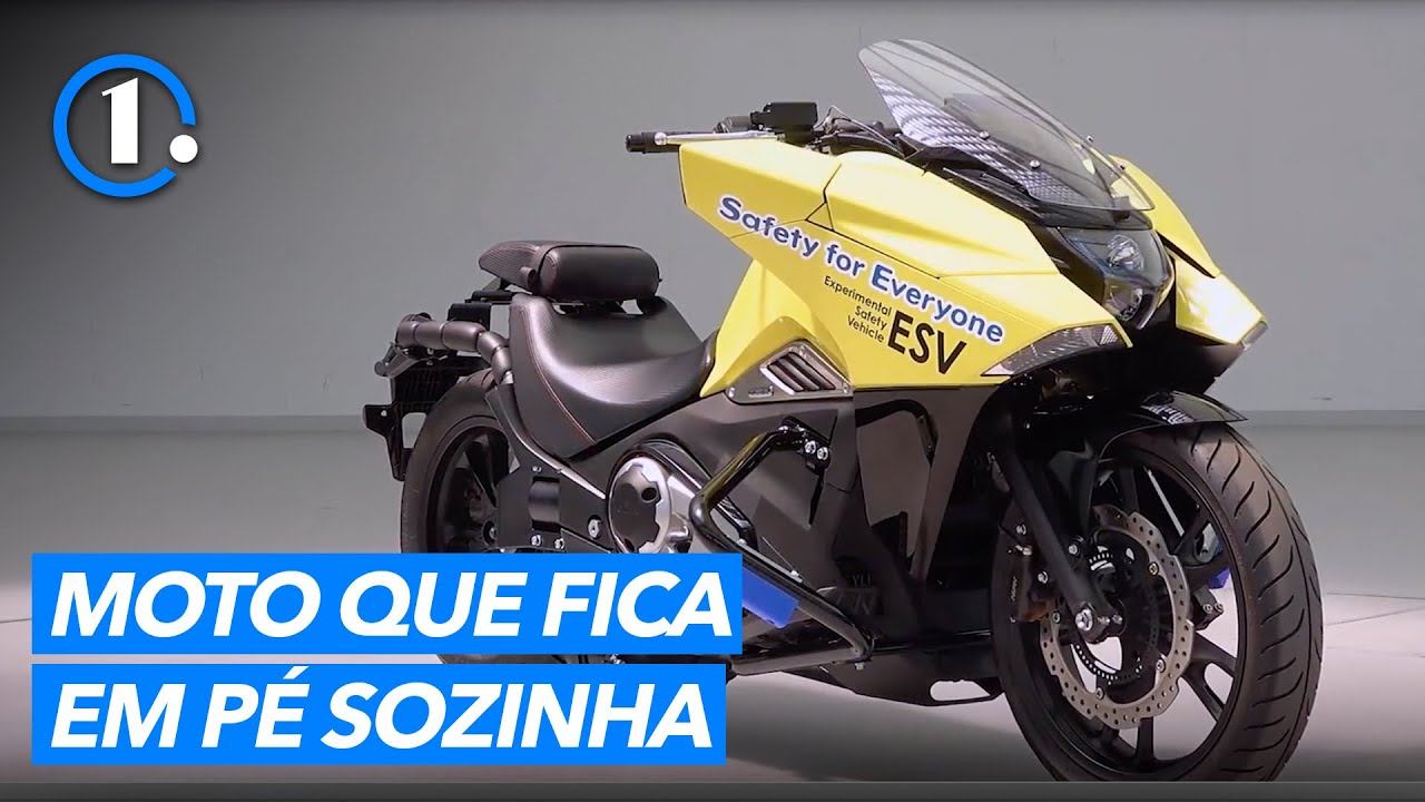 Motos autônomas: modelos que não caem e andam sozinhos