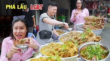 Độc lạ chàng trai LGBT bán phá lấu để trong nầu lẩu - DIVA Cát Thy - Ẩm thực Cha Rồng