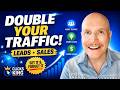 How To Get More Traffic, Leads And Sales Online | Double Your Traffic Special from Clicks King