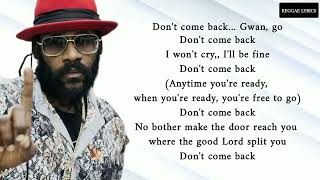 Dont Come Back  Tarrus Riley s  