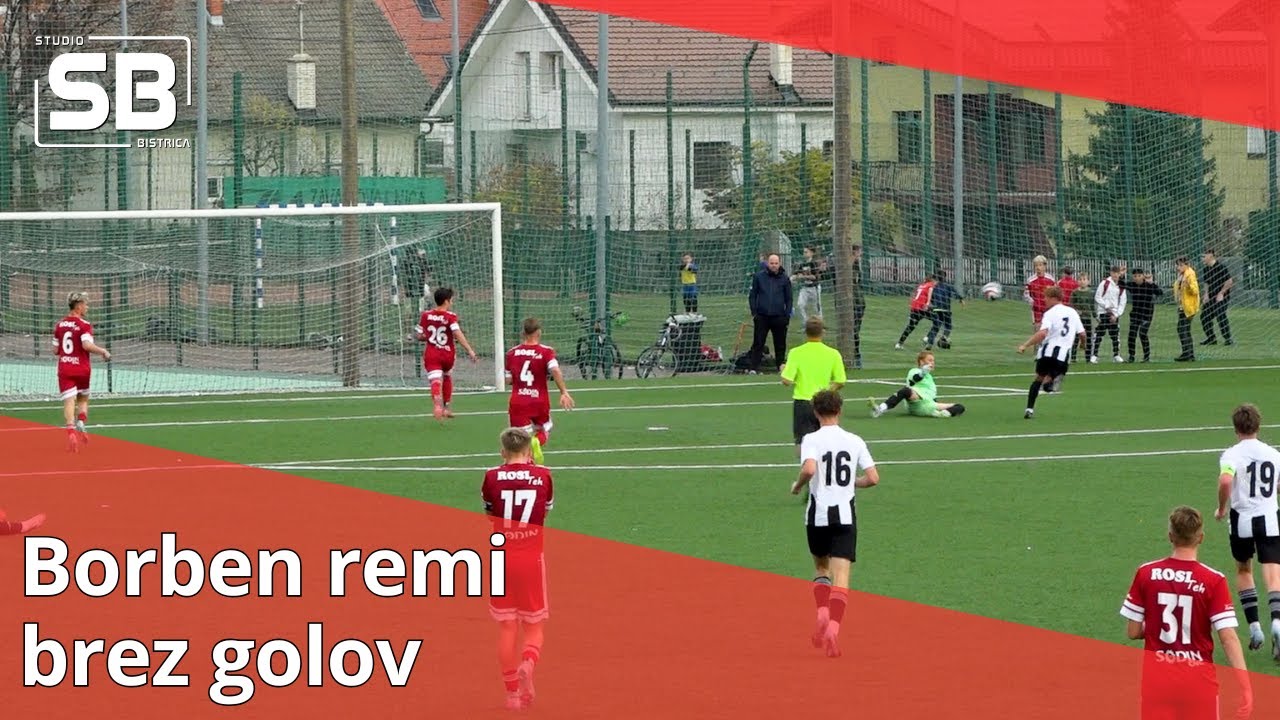Borben remi brez golov ⚽ Bistrica in Mura razdelili točke | 1. liga U17