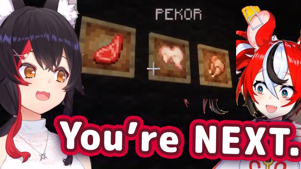 Mio Finds Botan's Holo-Meat Menu and Tells Bae She's The Next Dish 【ENG Sub/Hololive】