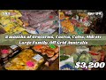 385  two monthly grocery  supply run 8 weeks of food for 8 people 3200   off grid australia