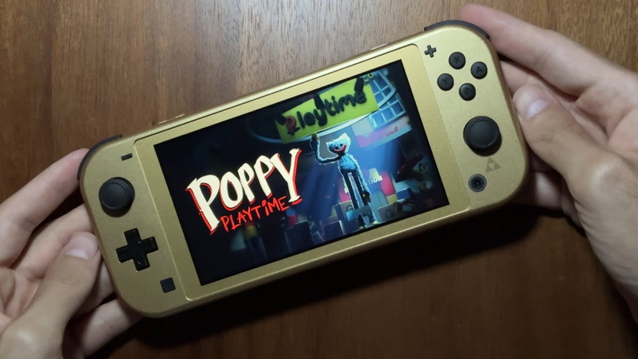 Poppy Playtime: Chapter 1 en Nintendo Switch LITE Hyrule Edition