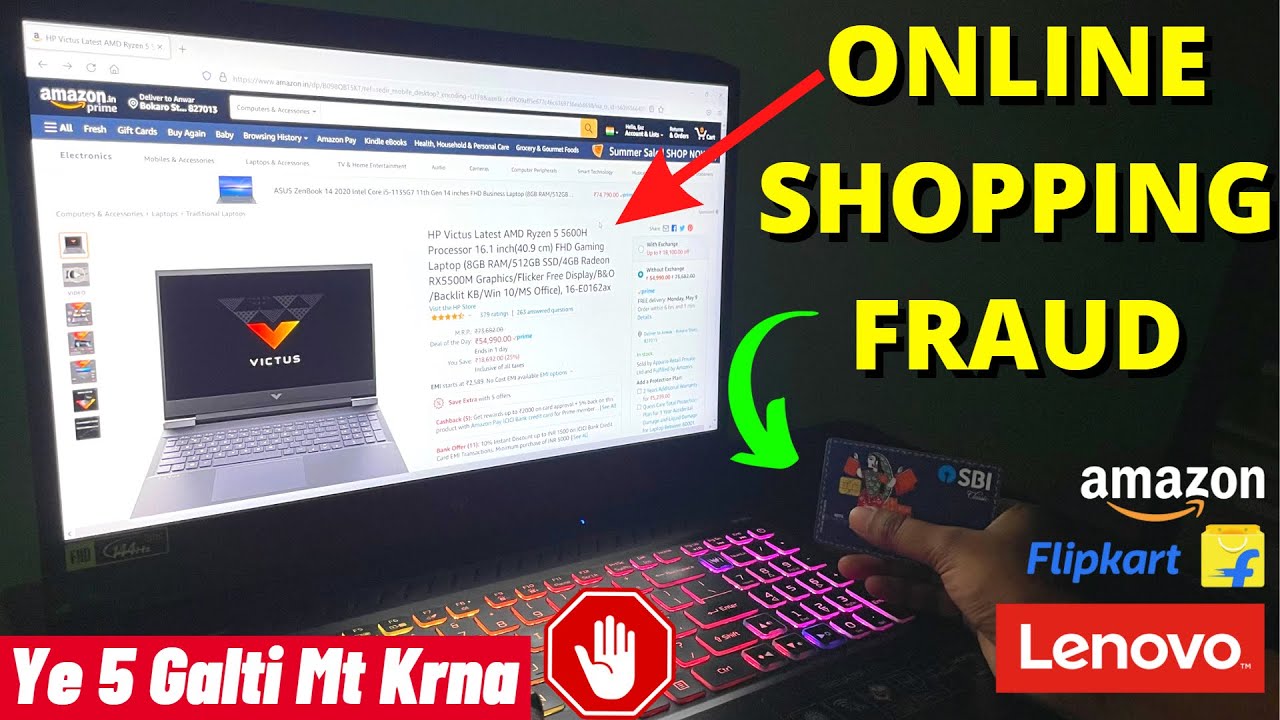 Renovering Betydelig dækning Online Shopping Fraud - Don't Do This 5 Mistakes | Watch Before Online  Shopping - YouTube