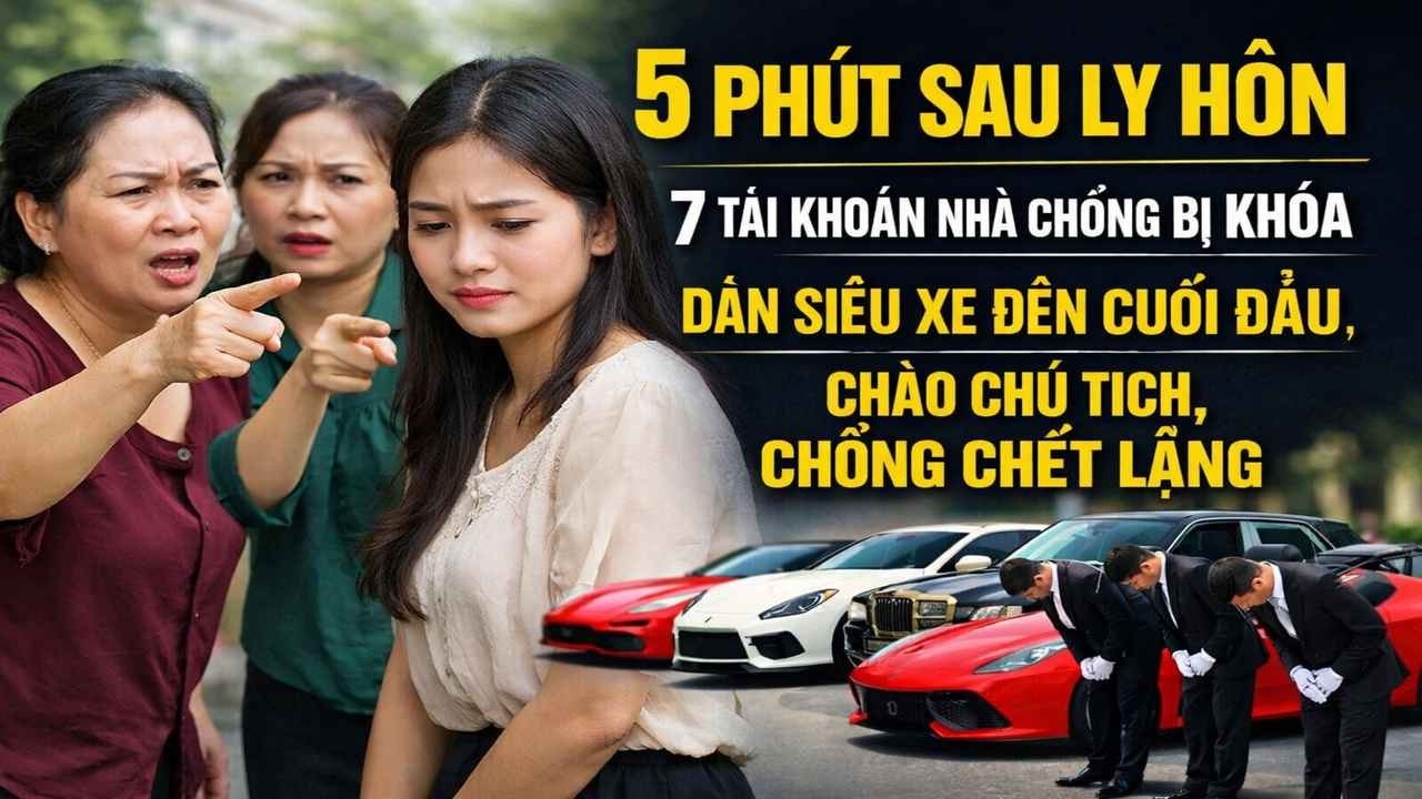 BỊ NHÀ CHỒNG KHINH BỈ ĐUỔI ĐI, VỢ TRẺ LỘ THÂN PHẬN CHỦ TỊCH KHIẾN TẤT CẢ QUỲ XIN HỐI HẬN