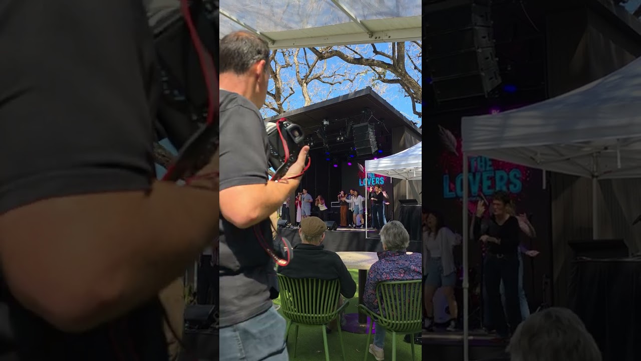 The Lovers- A Musical,  pop up performance,  qpac 40th celebrations