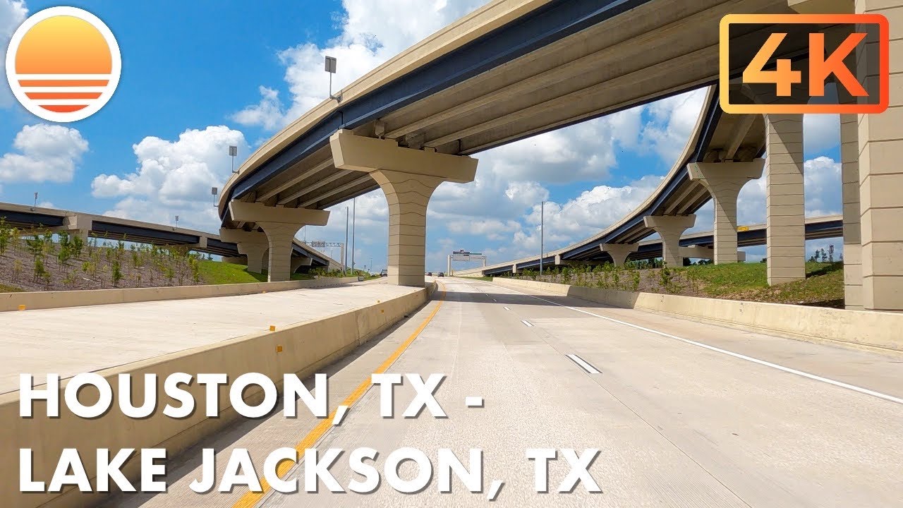 Houston, Texas to Lake Jackson, Texas! Drive with me on a Texas highway
