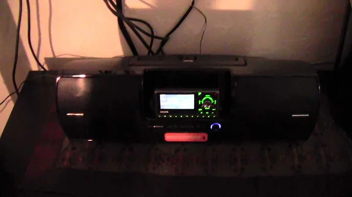 Installing Sirius Universal Boombox